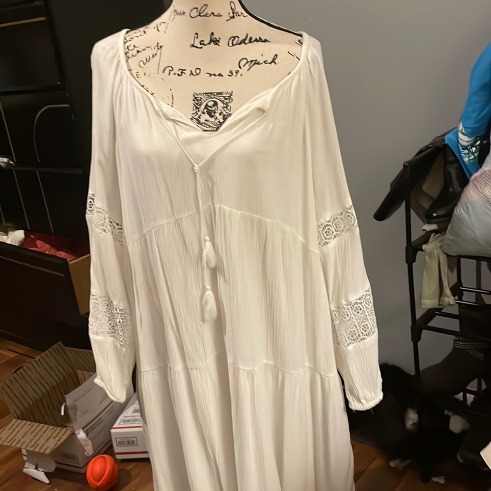 White dress
